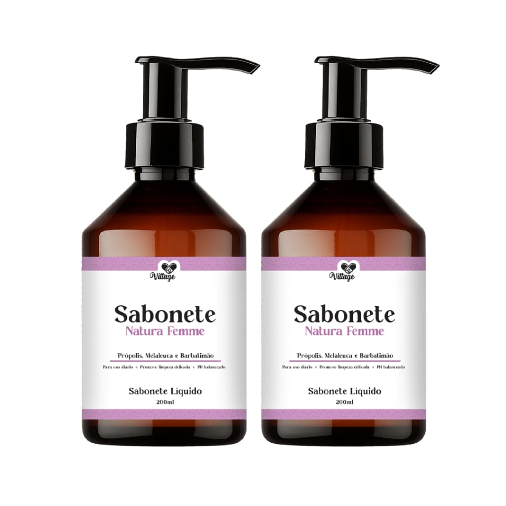 KIT C/ 2 SABONETE LÍQUIDO ÍNTIMO DERMAFEME FRESH 200ML CADA - Cimed