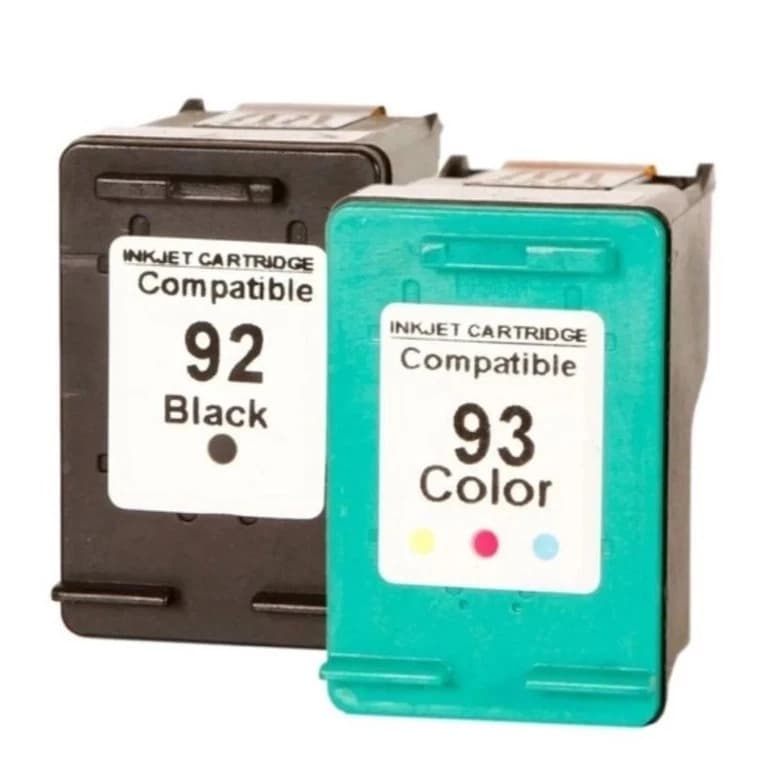 Par de cartucho 92 e 93 cheio 1510 C3180 C4180 COMPATIVEL. BARATO!