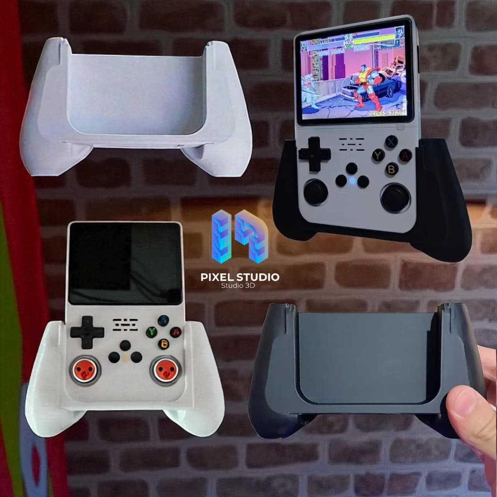 Grip de Mão Ergonômico R36S Pegada Controle Suporte Anti-Fadiga Para Jogar Conforto