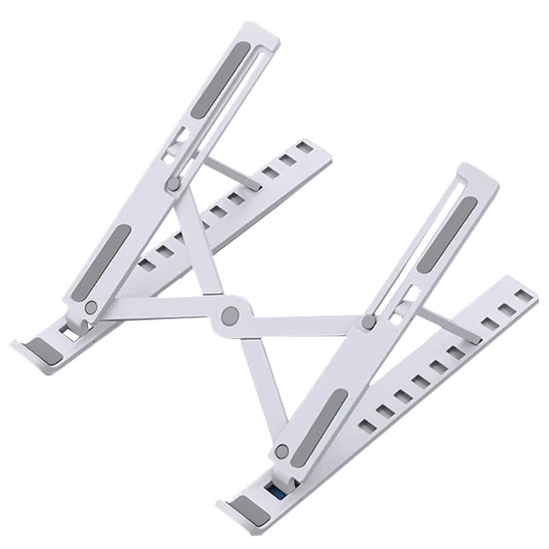 KIT 2 Suporte Apoio De Notebook Laptop Compacto Articulado Home Office / Suporte Notebook / Porta Notebook Preto