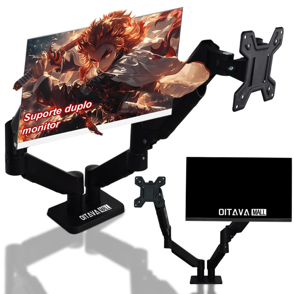 Suportes de Monitor Articulados - Modelos Variados para Diferentes Necessidades