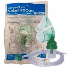 Máscara para nebulização C/ ROSCA PARA ADULTO E INFANTIL
