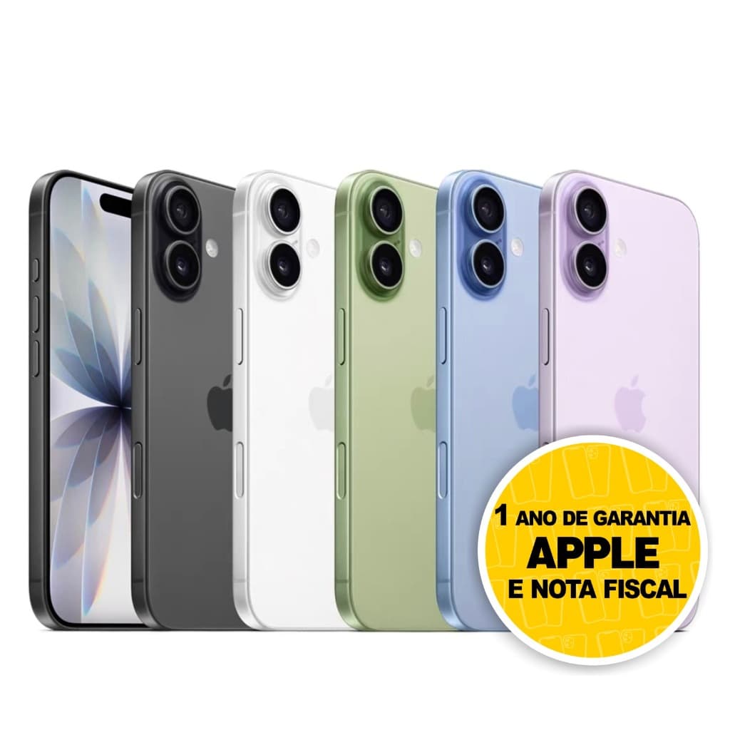 Celular iPhone 17 256 GB E 512 GB LACRADO com garantia Apple de 1 ano
