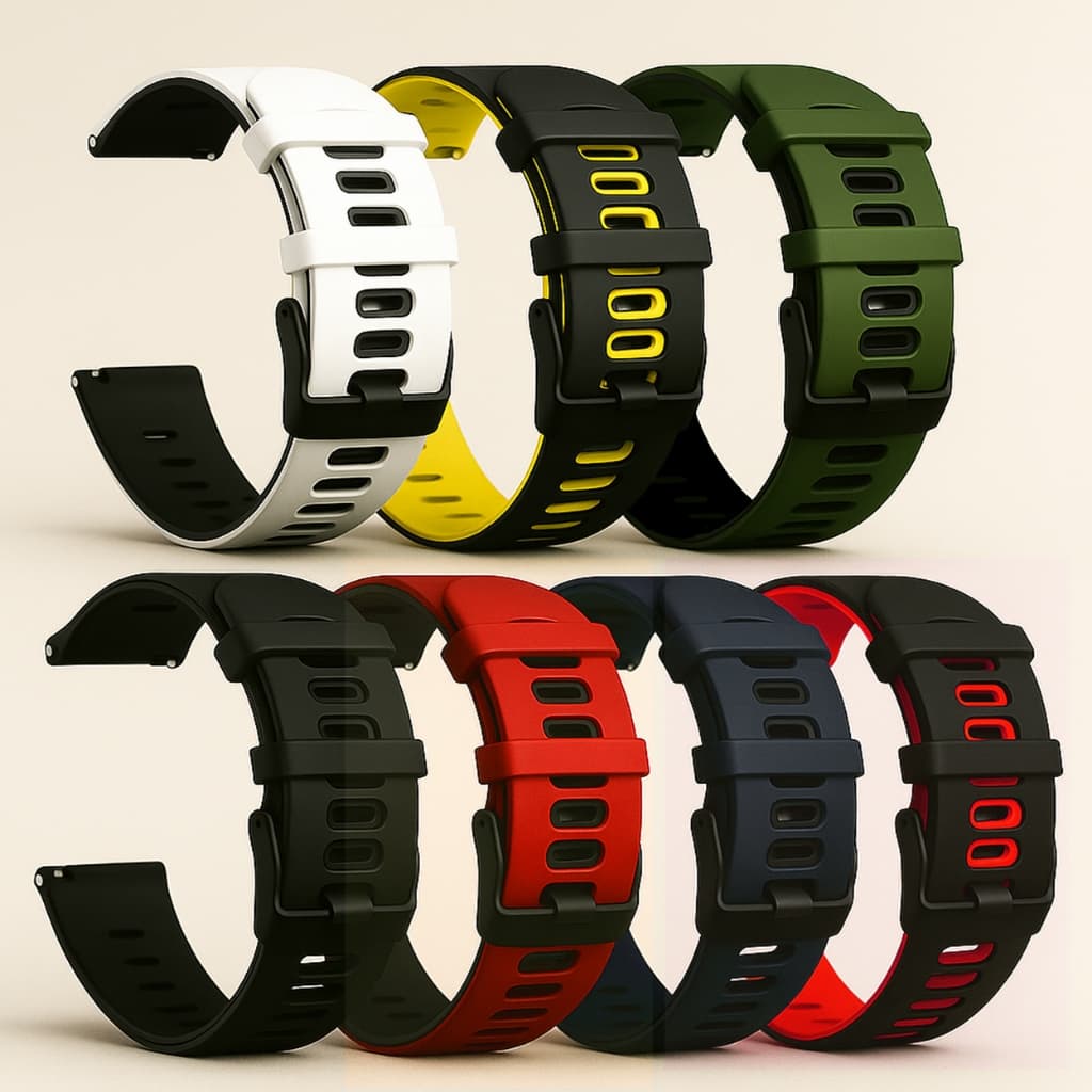 Pulseira Silicone Sport 22mm Compatível Bip, Bip Lite, Bip S, Amazfit Gts, Amazfit Gtr 42mm