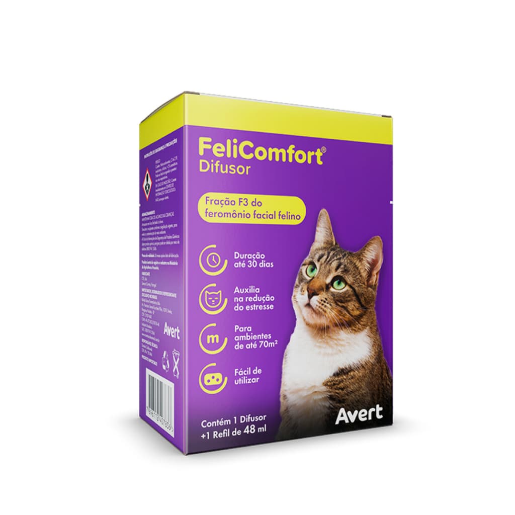 FeliComfort Difusor e Refil para Gatos 48 ml