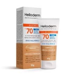 Protetor Solar Helioderm Facial FPS 70 4.0 Bege Escuro