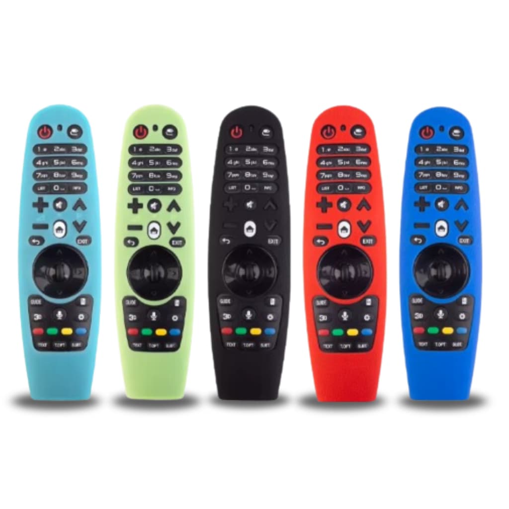 Capa de Silicone Controle LG Magic – Proteção 360° Textura em Relevo Antiderrapante Varias Cores