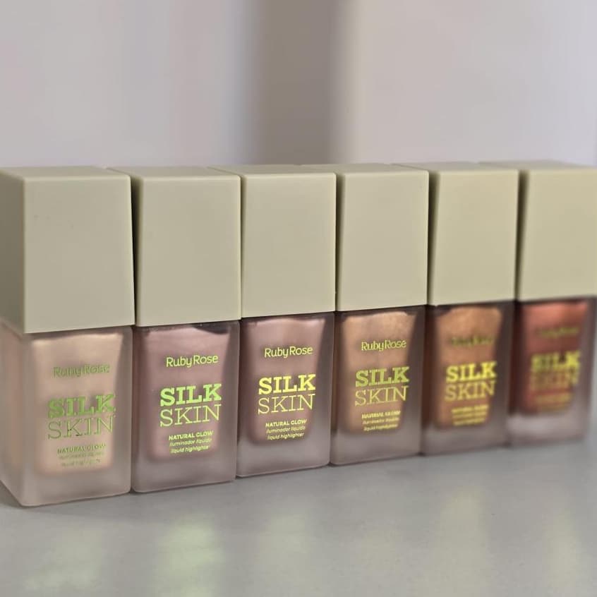 Iluminador Líquido Natural Glow Silk Skin Ruby Rose