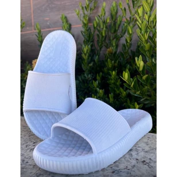 Chinelo Slide Unissex Infantil e Adulto com Palmilha Macia e Confortável