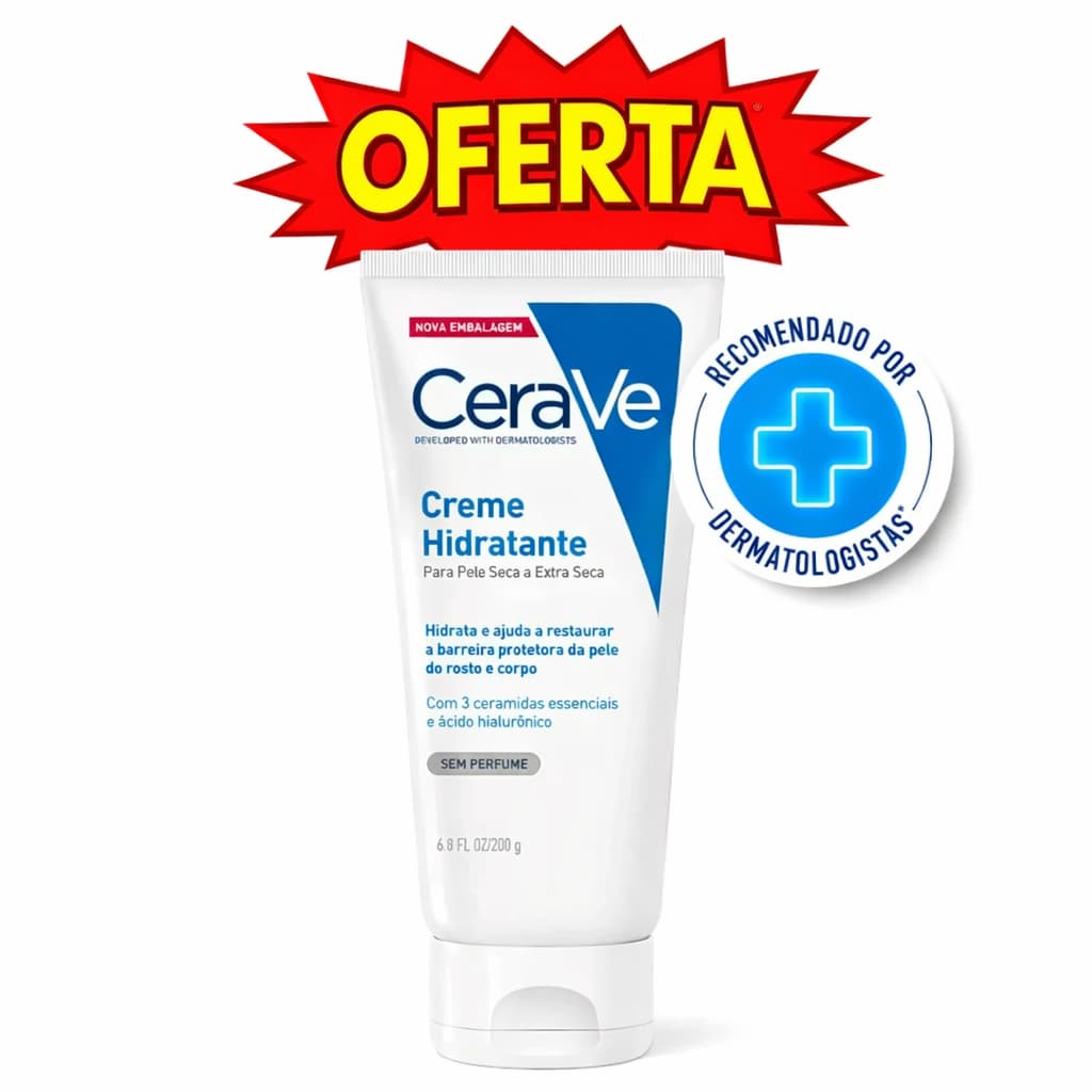 Creme Hidratante Cerave Corpo e Rosto 200g