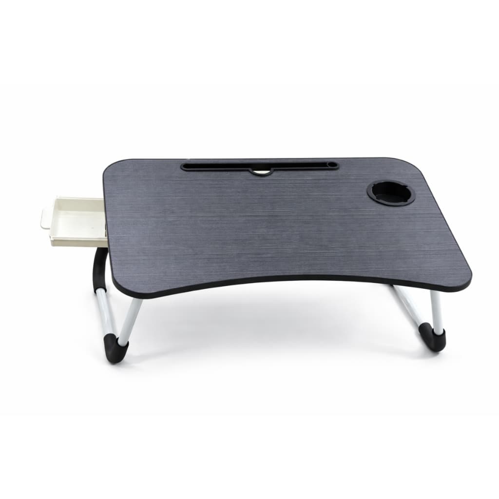 Mesa Portátil Dobrável Com Gaveta, Suporte Copo E Celular 58x5x40 para trabalhar home office
