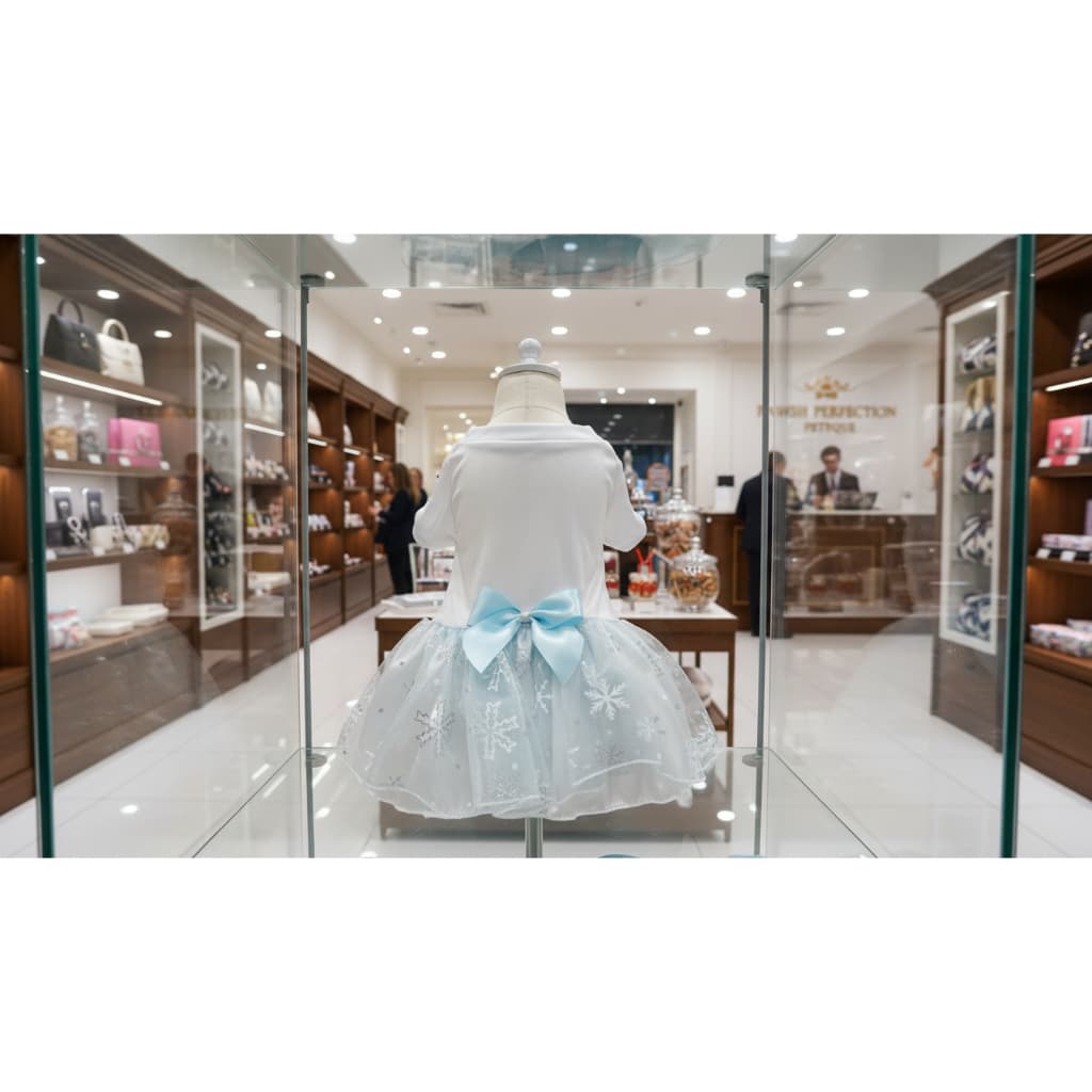 Vestido Pet / Fantasia Frozen / Vestido Pet de luxo / Fantasia Pet