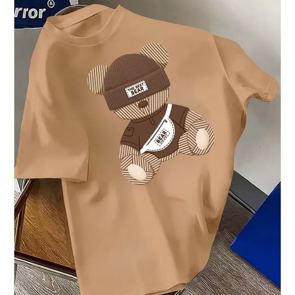 Camiseta Feminina Branca Estampadas Blusa Tshirt 100% Algodão Casual Malha 30.1