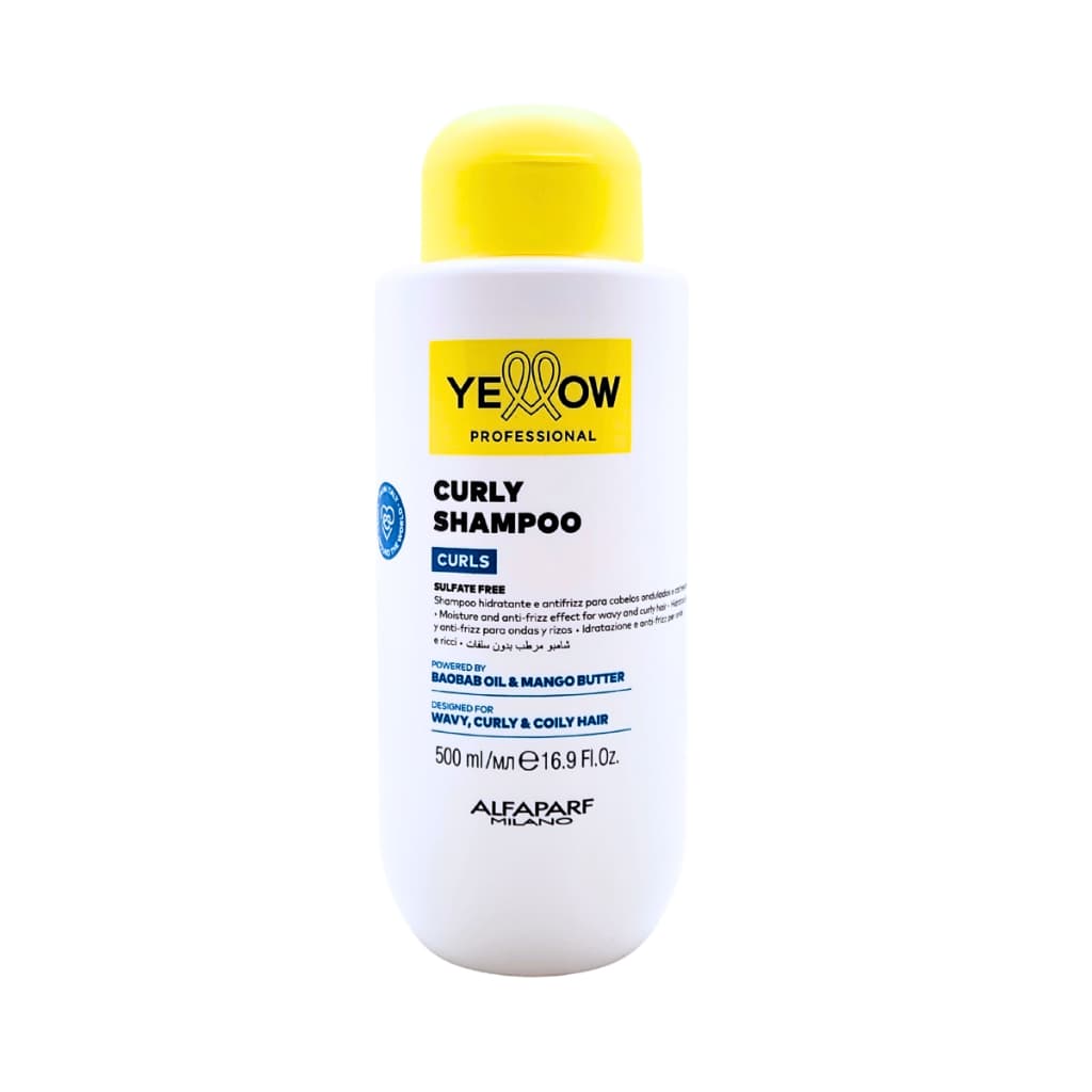 Shampoo Yellow Curls 500ml - Cabelos Cacheados 