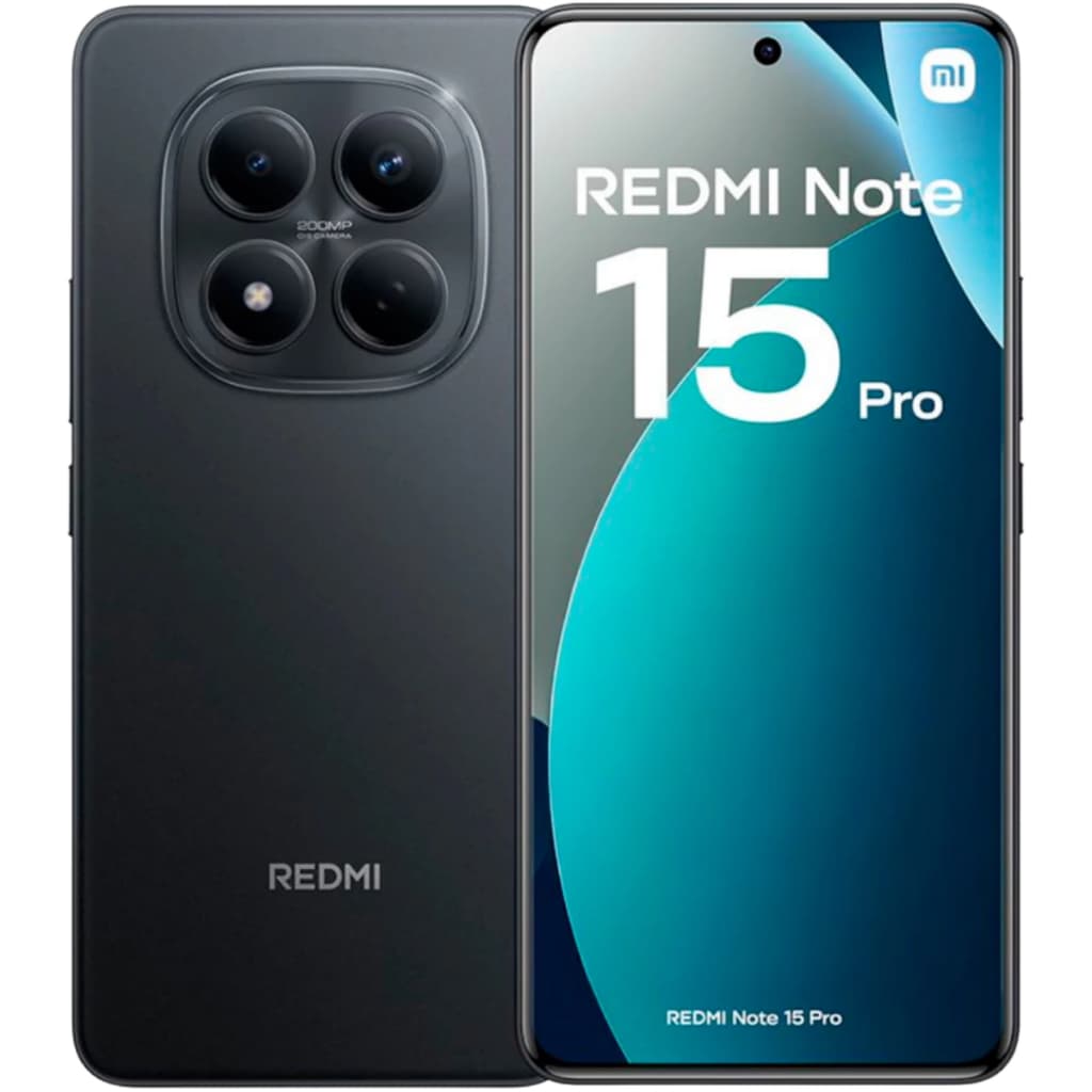 Celular Xiaomi Redmi Note 15 Pro 4G 8GB 256GB Tela Amoled 6.77" NFC Câmera 200MP 6500mAh Android 15