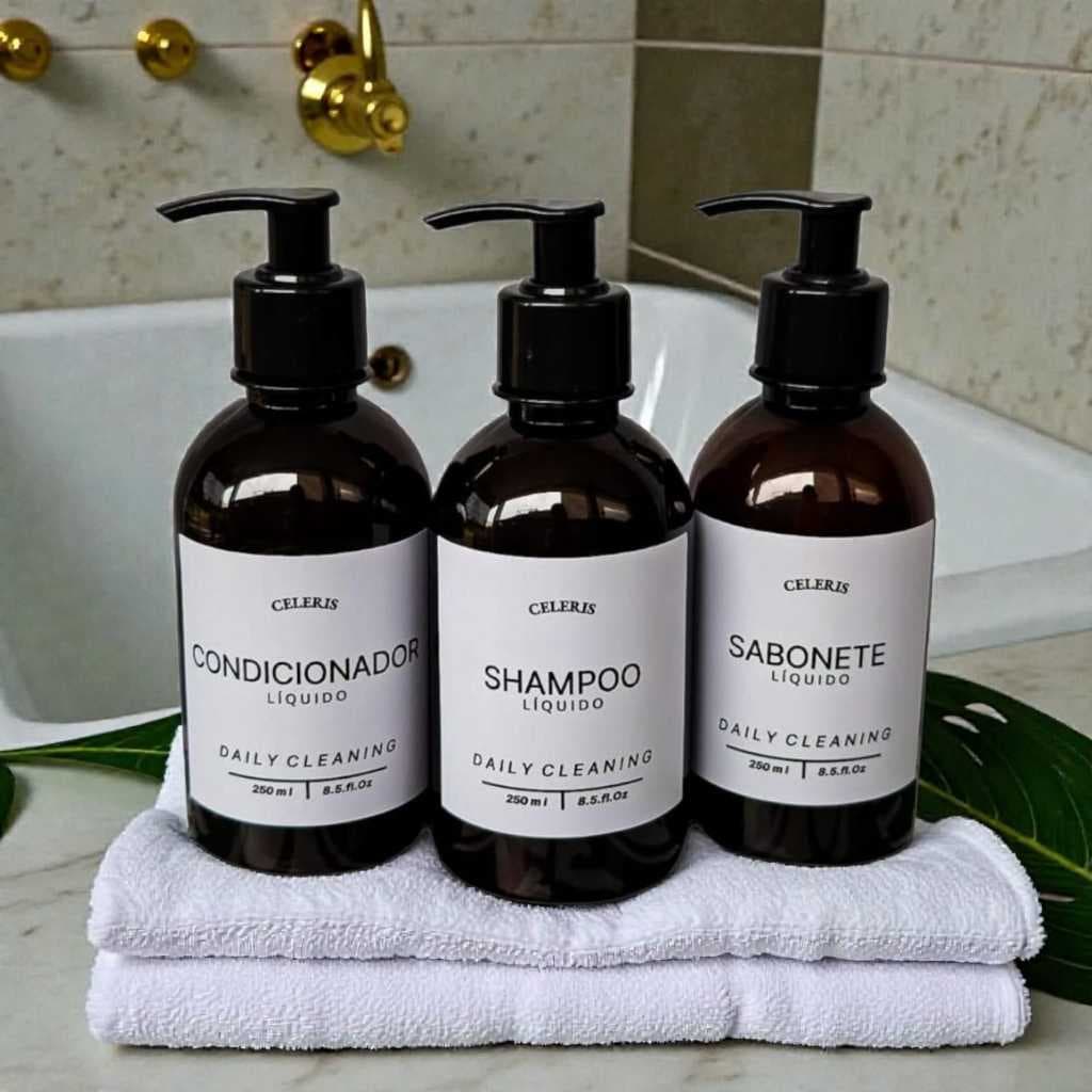 Dermachem Kit Com 3 - Água Micelar Rosa Mosqueta Íons 250ml
