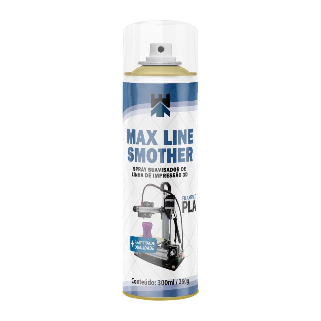 Suavizador de Impressão 3D PLA 300ml/260g - Max Line Smoother