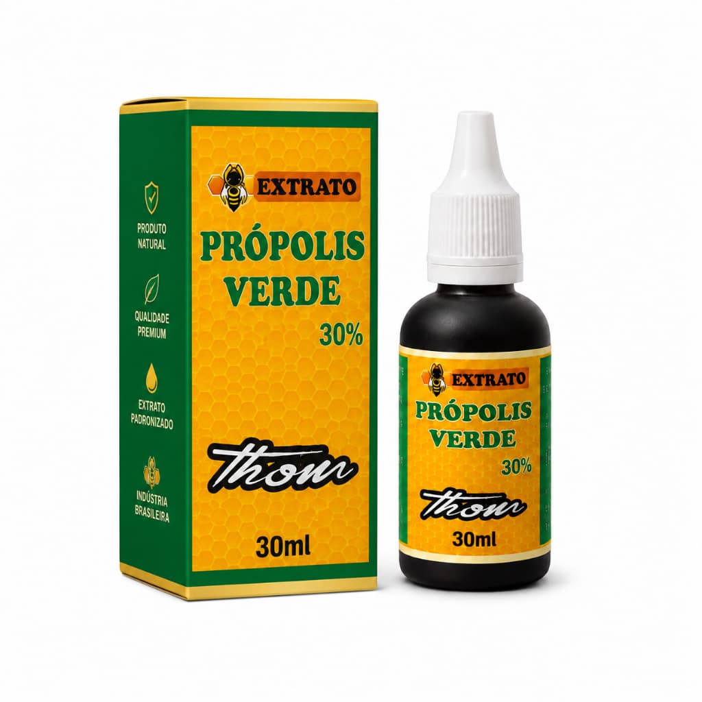Extrato De Própolis Verde Extra-forte Garrafa De 30ml