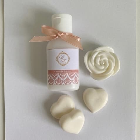 Kit 2 Lembranças para Madrinha de Casamento com Hidratante e Sabonete
