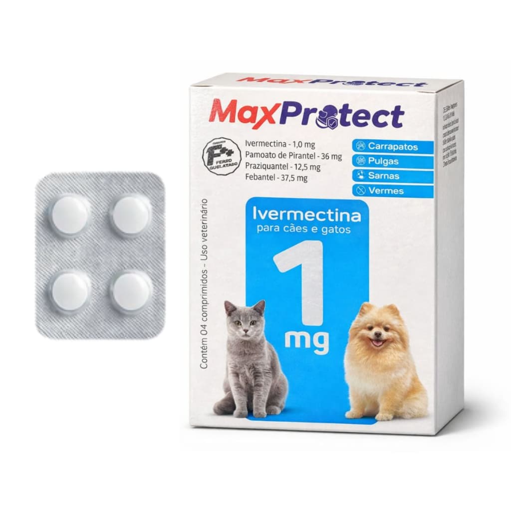 Ivermectina para Cachorro Gato Remedio para carrapato pulga verme sarna