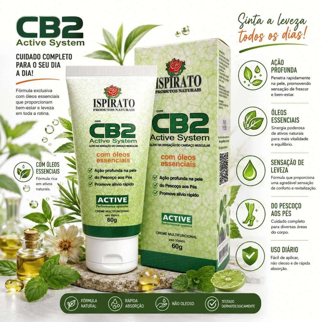 Creme Multifuncional CB2 Ispirato 60g