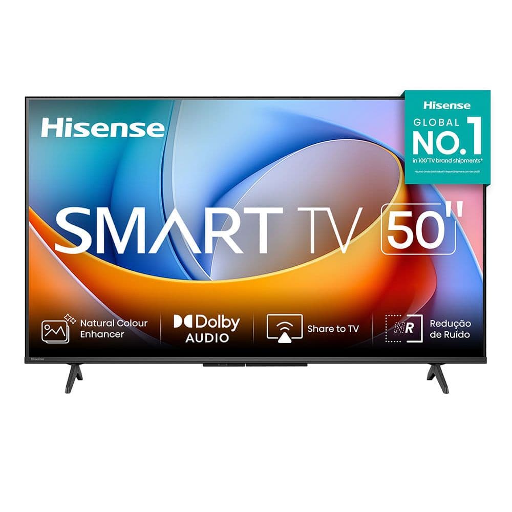 Smart TV LED 50" Hisense 50A4NV FHD, VIDAA U9