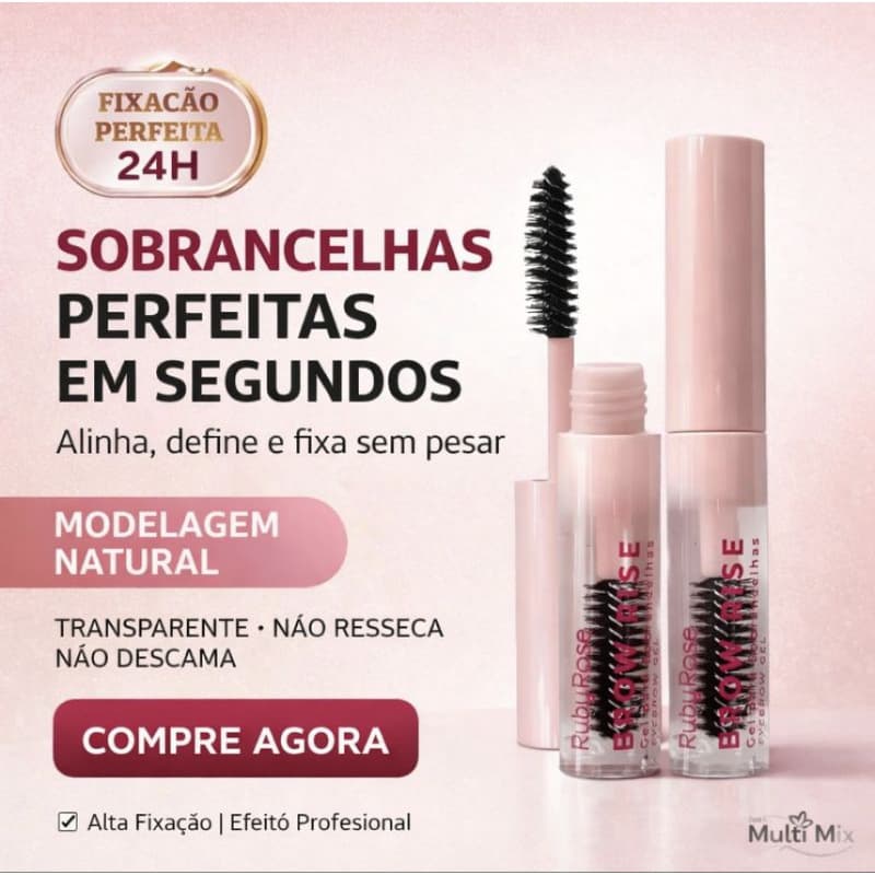 ORIGINAL Gel Para Sobrancelha Brow Rise Ruby Rose