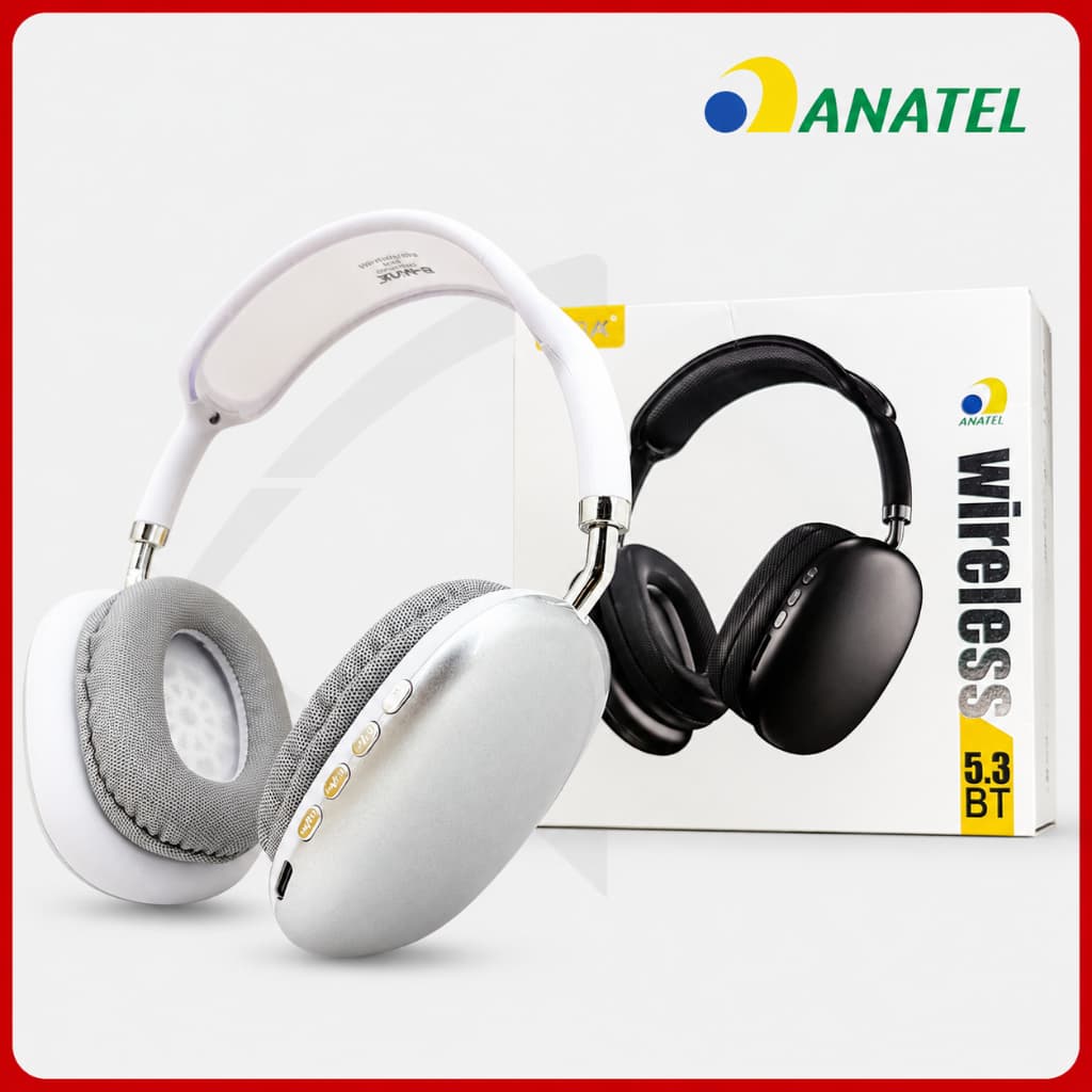 Fone de Ouvido Bluetooth Sem Fio Air Max Original B-Max
