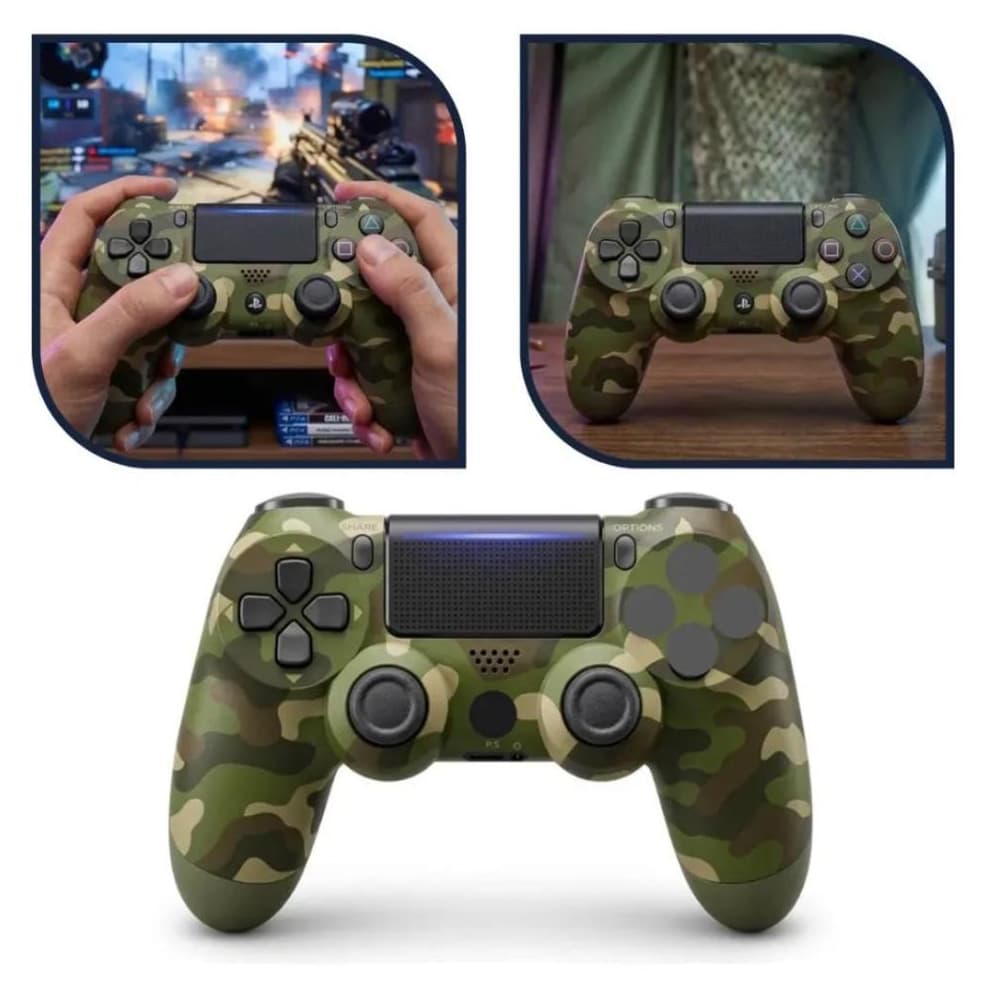 Controle Sem Fio Bluetooth Compatível Com Consoles PS4 PC Celulares