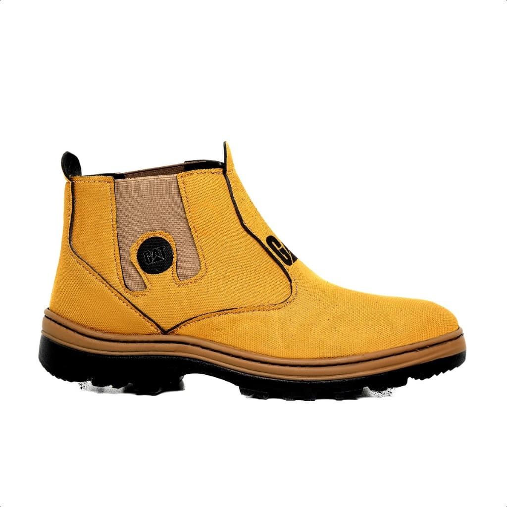 Bota Masculina Botina Mateira Em Lona e Sintético Dia a Dia Trabalho