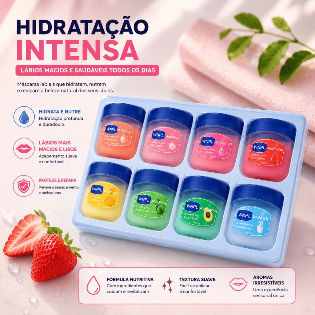 Balm balsamo de vaselina hidratante labial - WNP’L