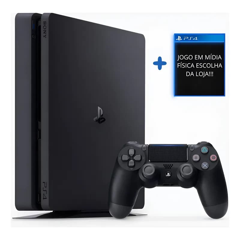 Console Ps4 Slim 500gb - Usado