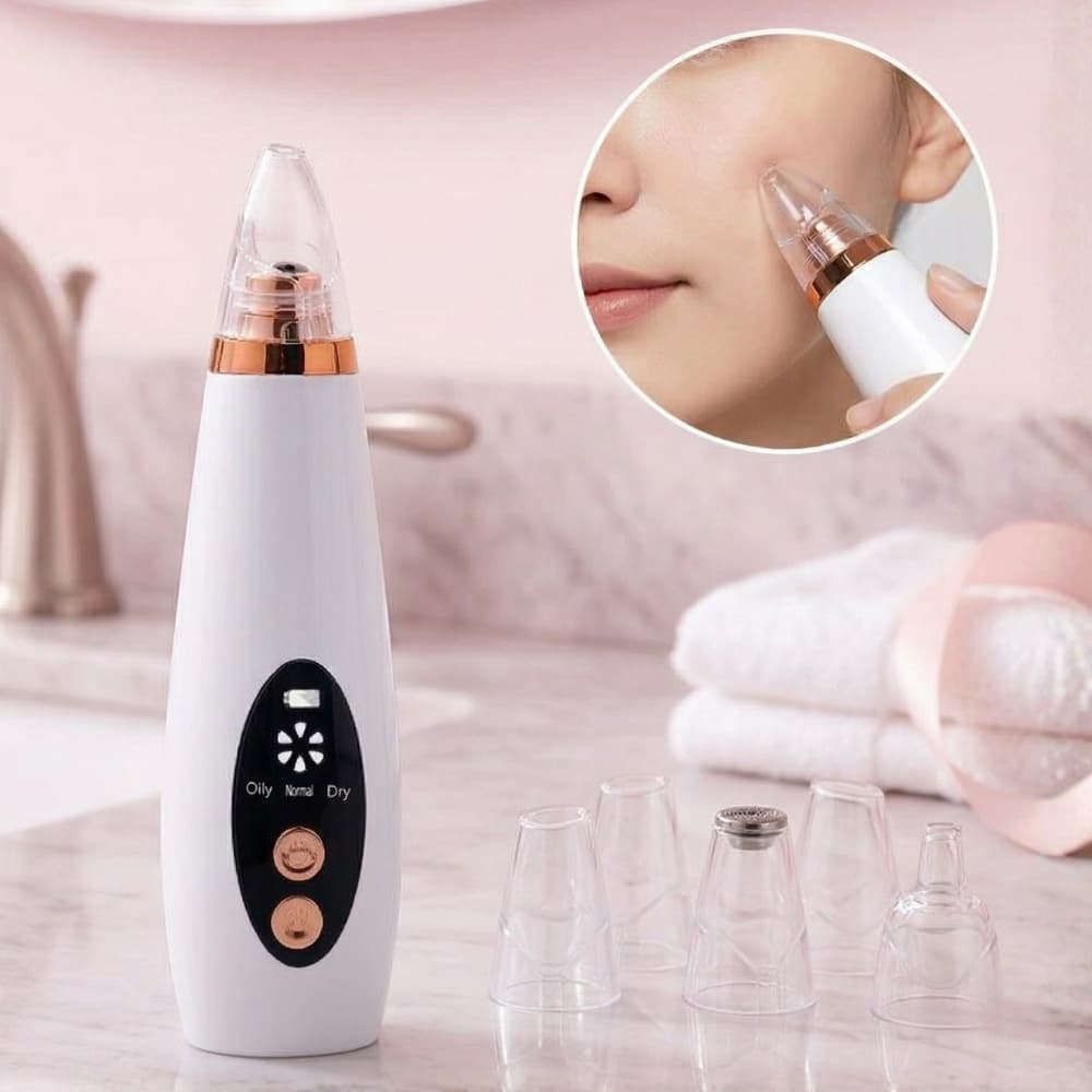 Removedor De Cravos Espinhas Cleaning  Sugador Poros Acne Sucção Usb Recarregável