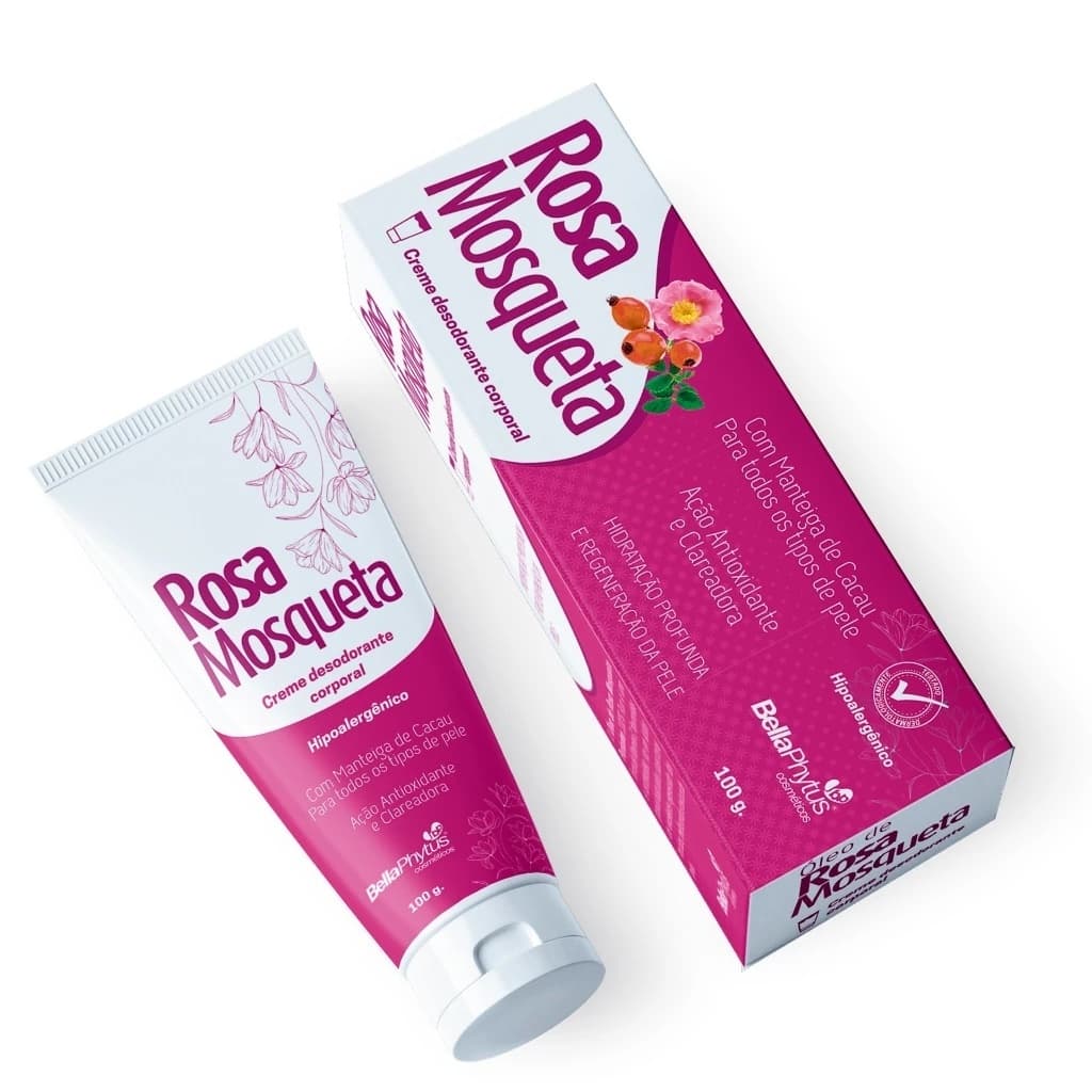 Rosa Mosqueta Creme Corporal 100g Bellaphytus