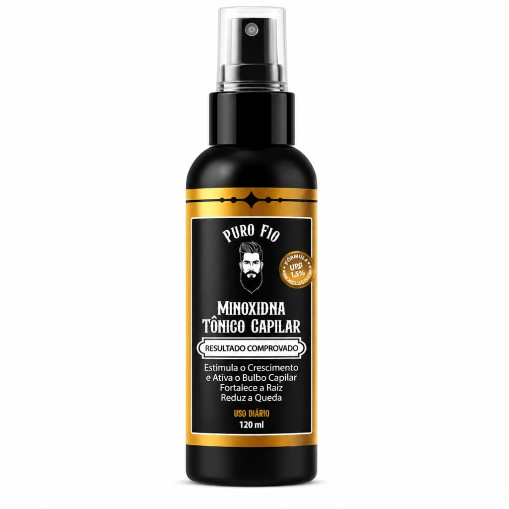5x Tônico Capilar Antiqueda 120ml Escolha Crescimento Puro Fio Cabelo Barba