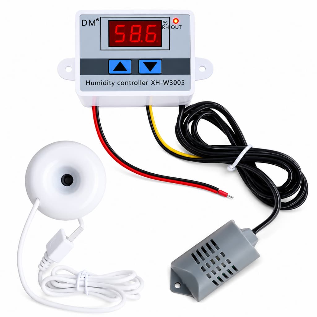 Controlador De Umidade Pet Para Chocadeira Com Umidificador USB Aumente a Umidade