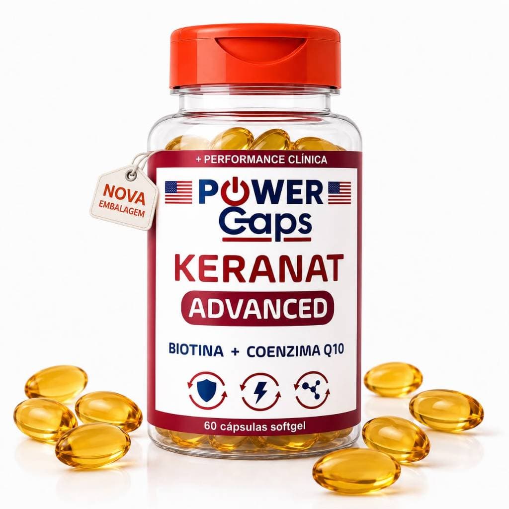 Keranat Advanced Nova Fórmula + Performance Clínica 60 Cáps