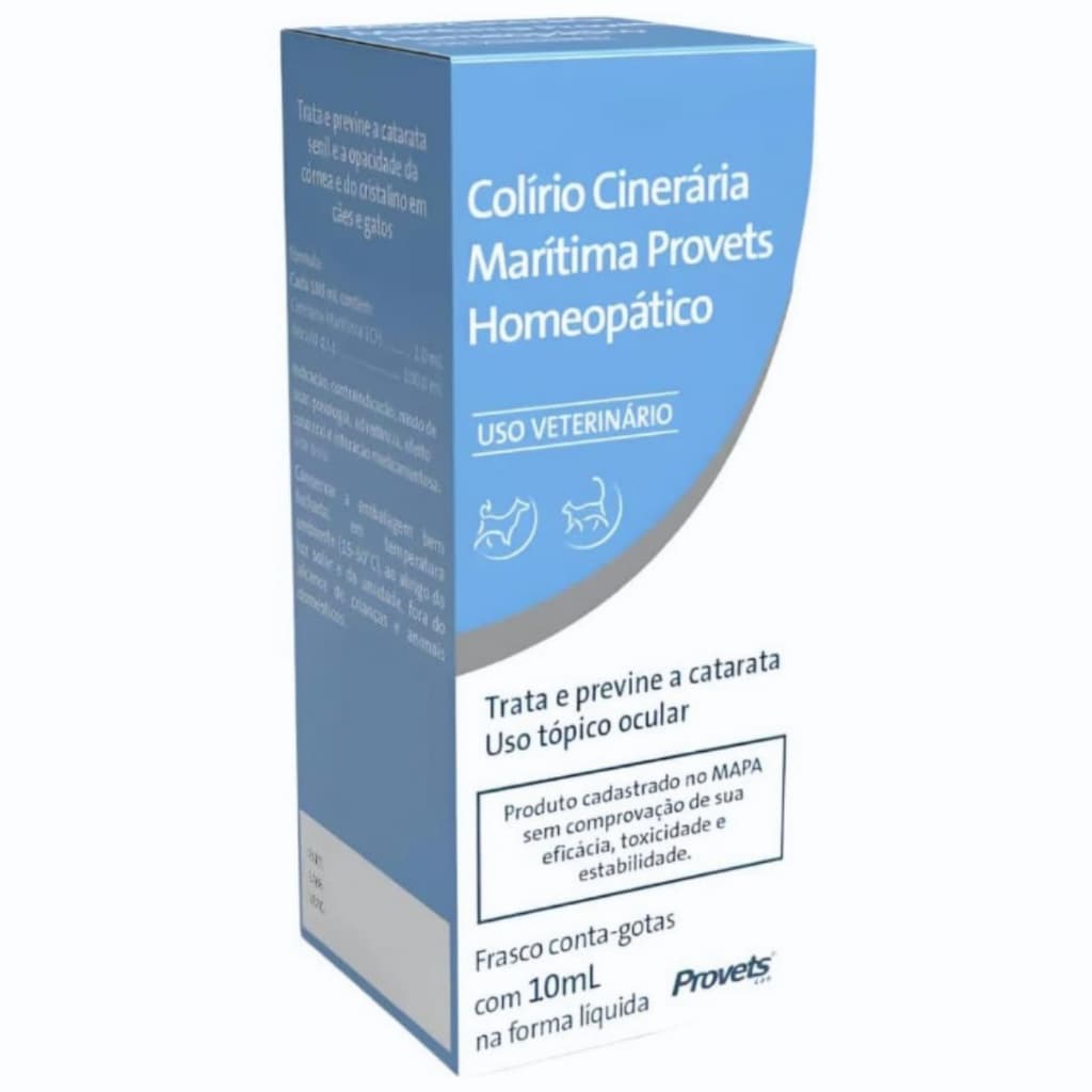 Colírio Cinerária Marítima 10ml - Original Provets