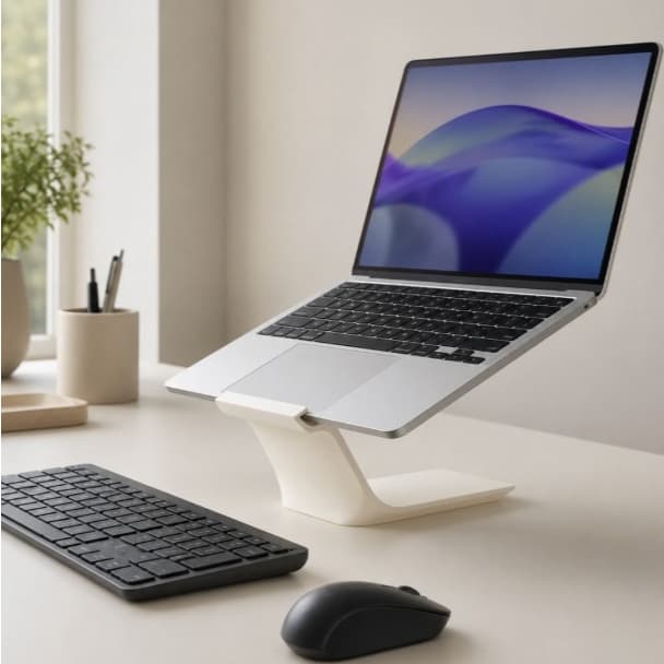 Suporte Notebook Laptop Macbook Base Premium Home Office Plástico Ergonômico transportável