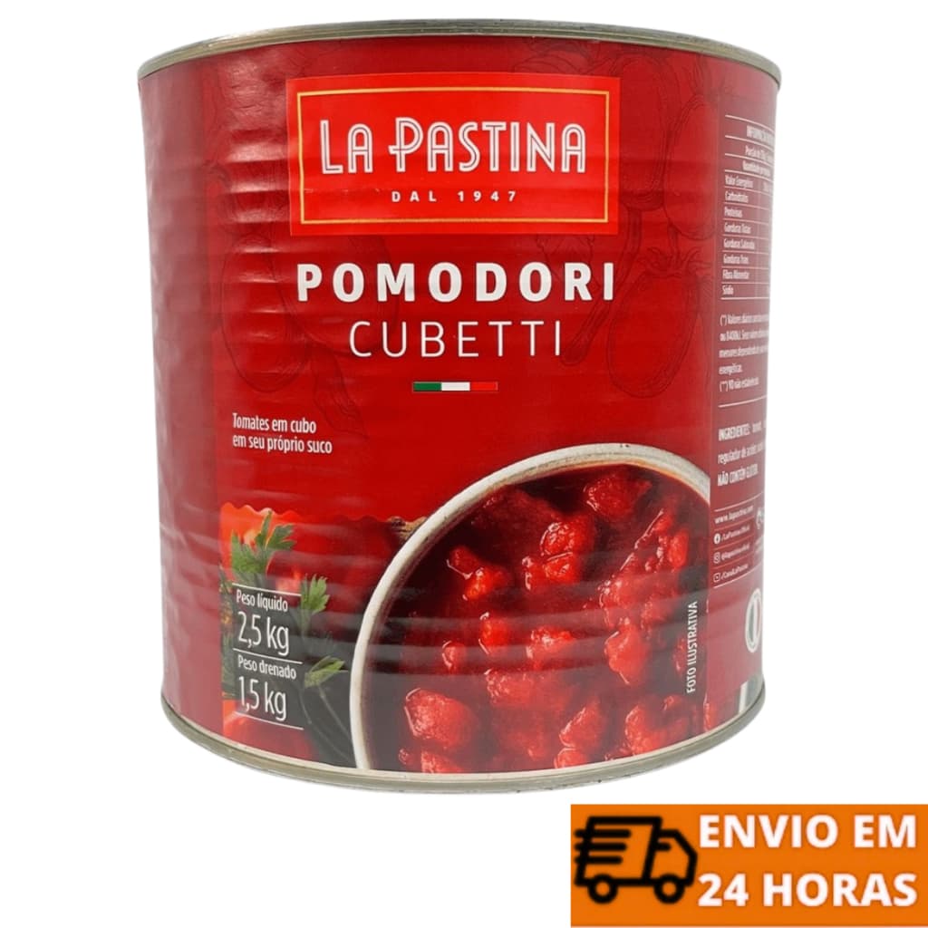 Pomodori Molho Italiano La Pastina Cubetti 2,5kg