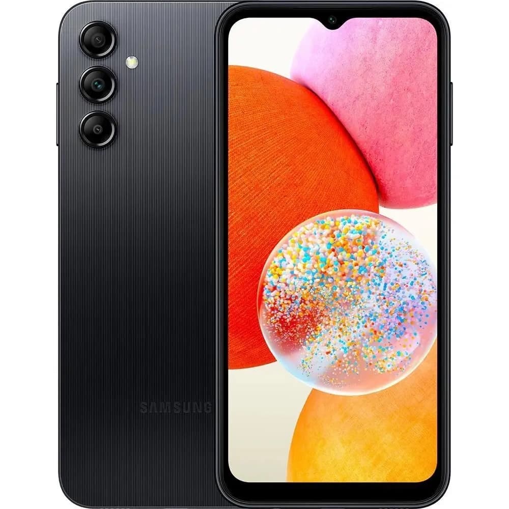 Samsung Galaxy A14 4G 128GB Cor Preto + NFC - Muito Bom (Recondicionado)