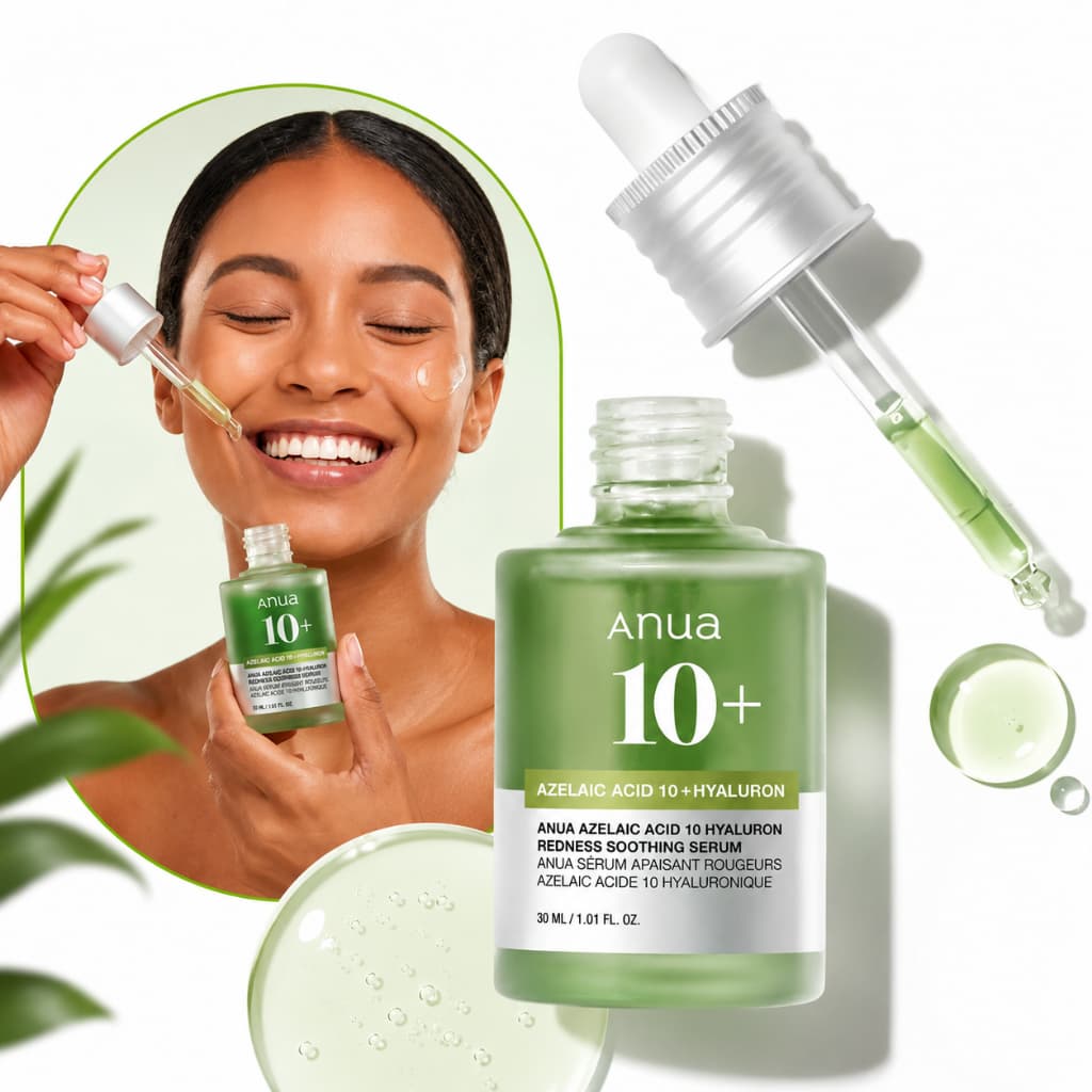 Anua Serum Azelaic Acid 10+ Hyaluroun Serum Calmante Todos Os Tipos de Pele Original