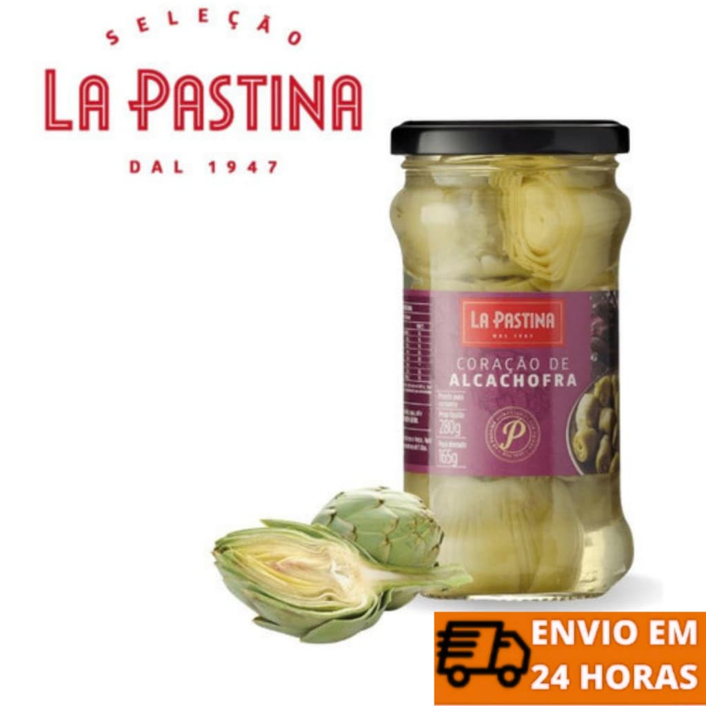 Coração Alcachofra Peruano em Conserva La Pastina 280 gr