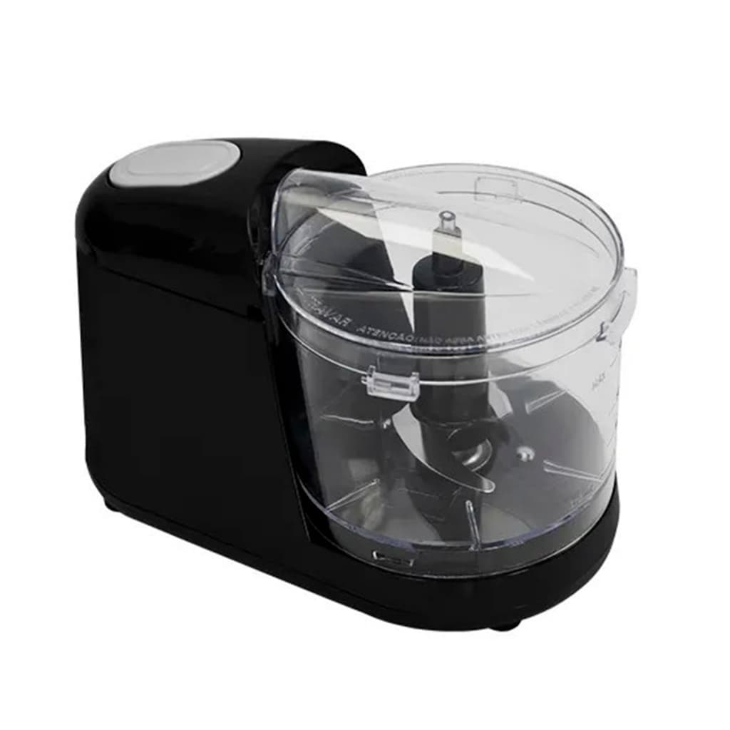 Mini Processador De Alimentos Elétrico Turbo Triturador Alho Cebola Legumes Compacto Prático Agratto