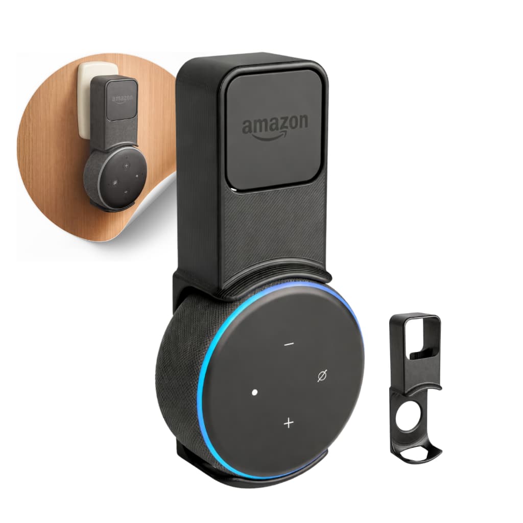Suporte Stand De Tomada Alexa Amazon Echo Dot 3