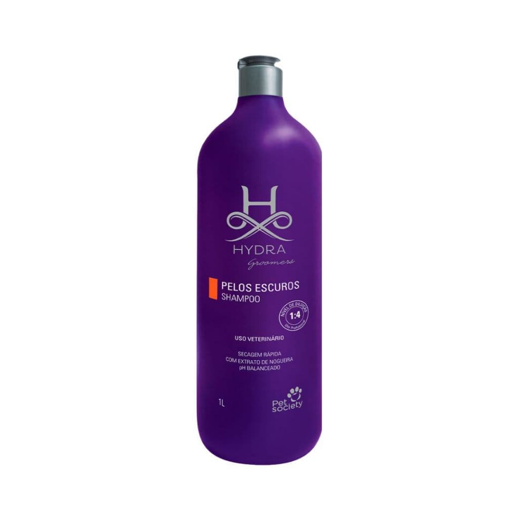 Shampoo Pro-Volume Hydra Groomers Pet Society Cachorro Gato 1L Diluição 1:4