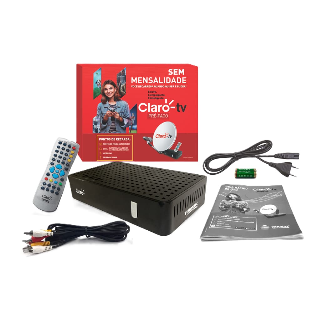 Receptor CLARO TV PRÉ-PAGO RECARGA - RECEPTOR N5366S ECO