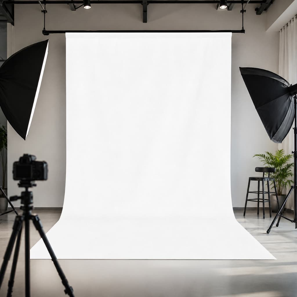 Fundo Infinito Branco Tecido Fotográfico Estúdio Foto Chroma Key Cenário1,90X3,00