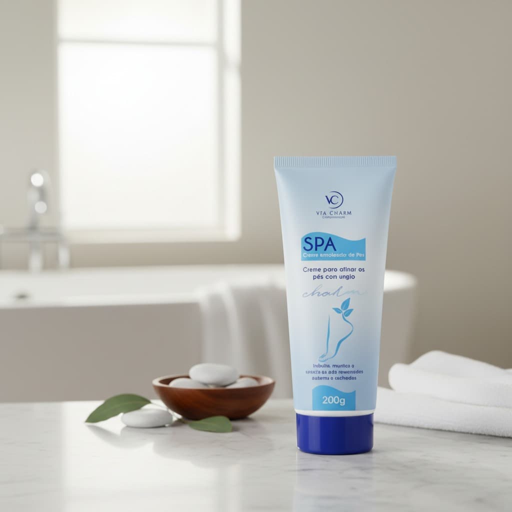 SPA Para os Pés hidrata pés ressecados - Viacharm 200g