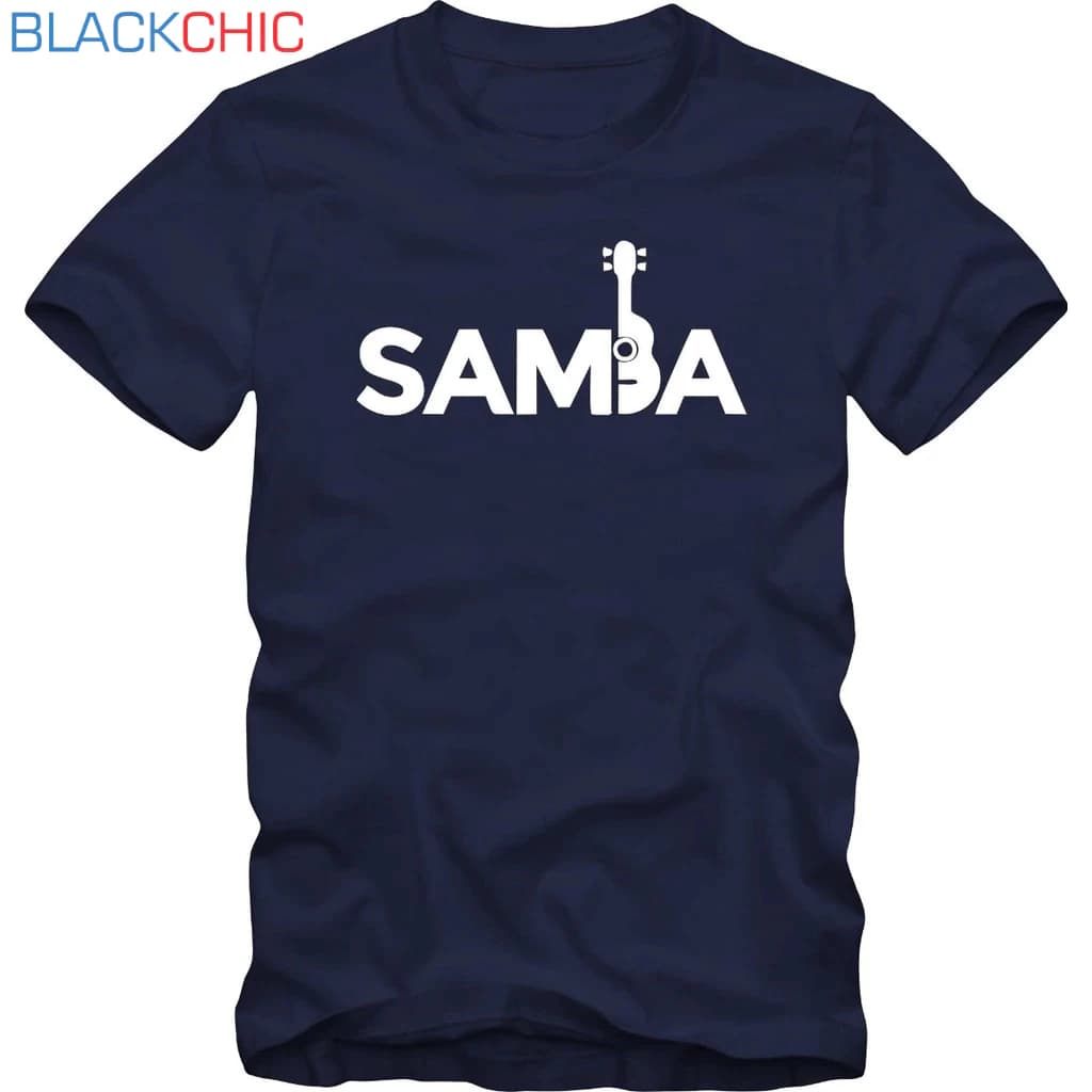 Camiseta Masculina Samba Pagode Estampa Sambista Algodão Manga Curta Casual Confortável P M G GG